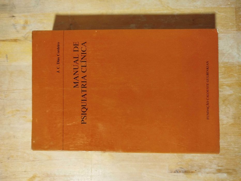 Manual de Psiquiatria Clínica de José Carlos Dias Cordeiro