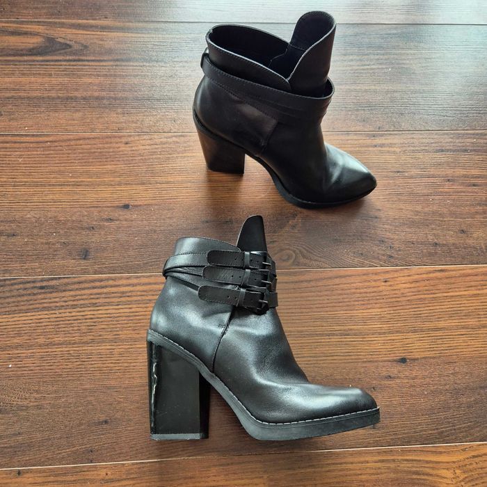 Skórzane botki Mohito rozm. 37