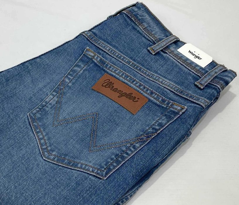 Spodnie męskie jeansy Wrangler Texas Slim 822 Prairie Blue W40 L32