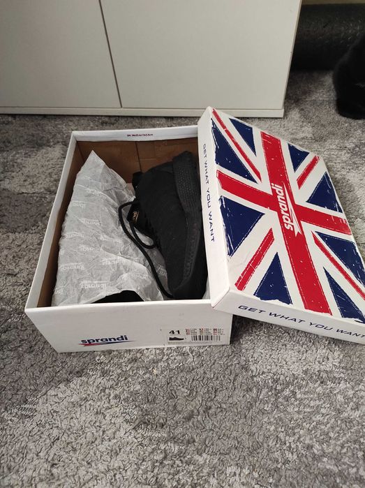 buty sprandi czarne rozmiar 41
