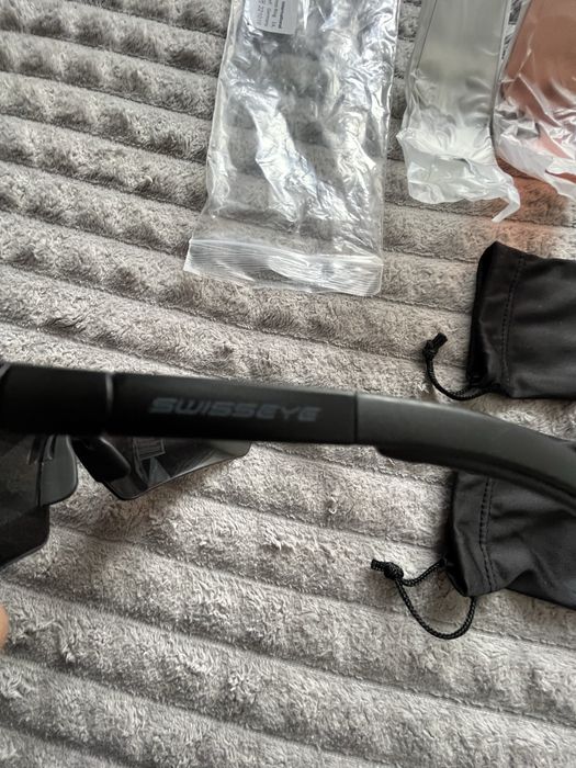 Балістичні-тактичні окуляри Swiss Eye Raptor Black