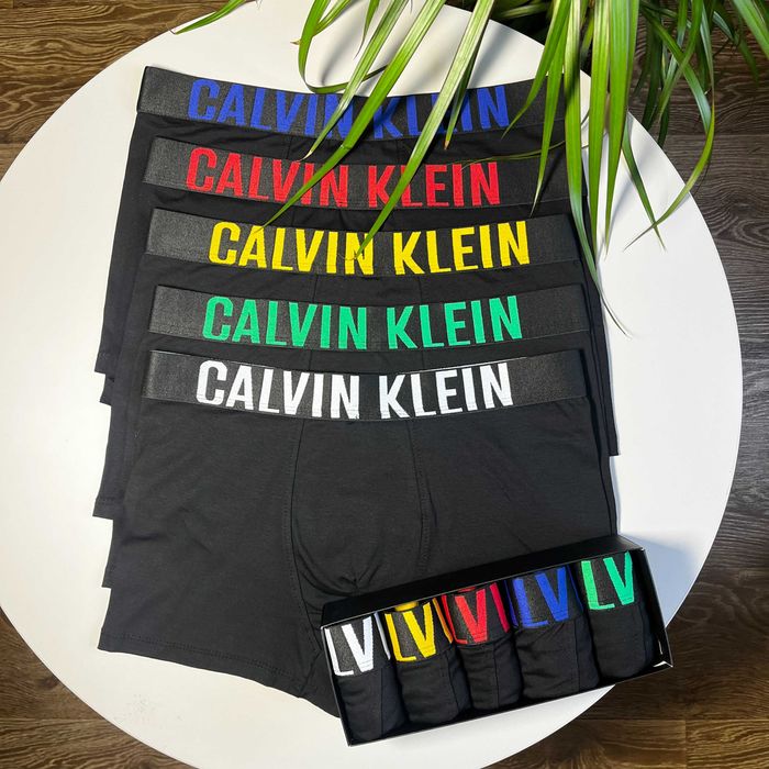 5 шт -550грн Труси чоловічі боксери / Трусы мужские Calvin Klein