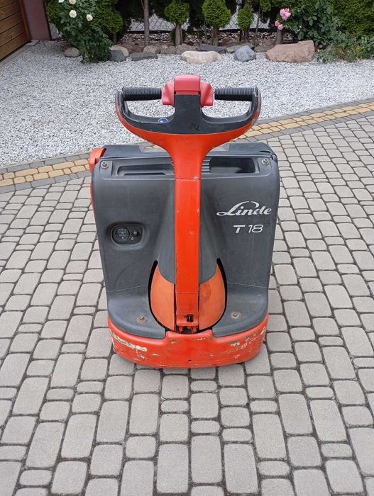 Wózek paletowy paleciak elektryczny Linde