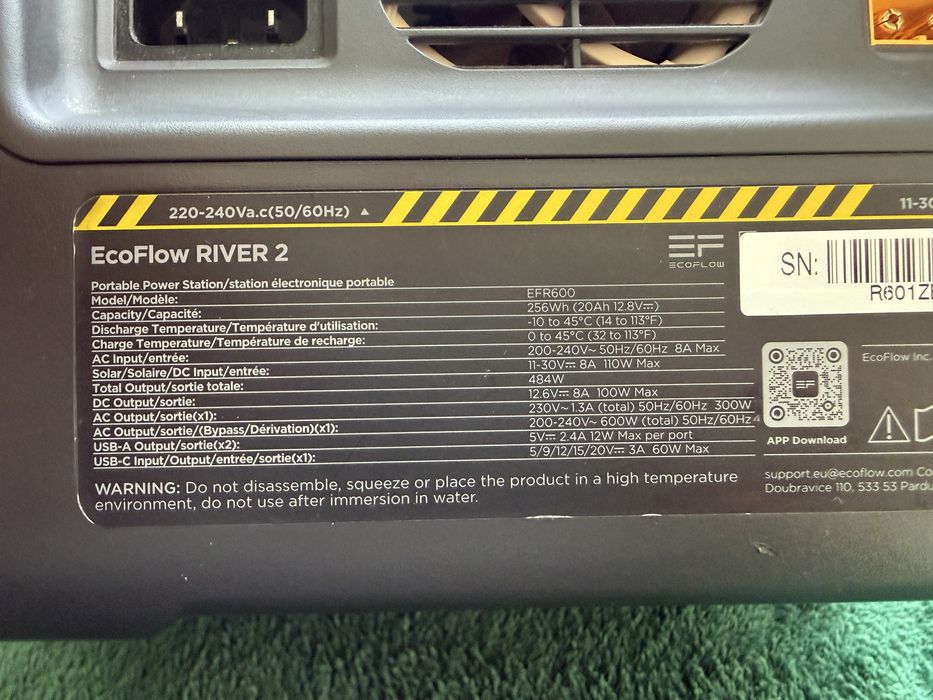 Ecoflow River 2 стан нової. 2 цикли.