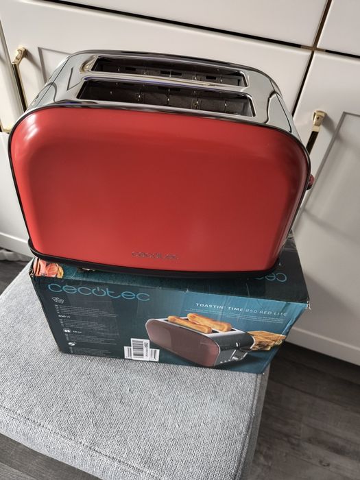 Toster Cecotec stal nierdzewna