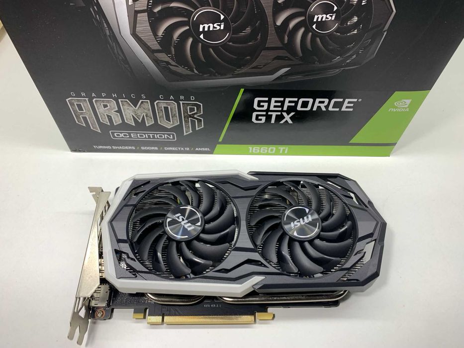 Gráfica MSI GeForce GTX 1660 Ti ARMOR OC