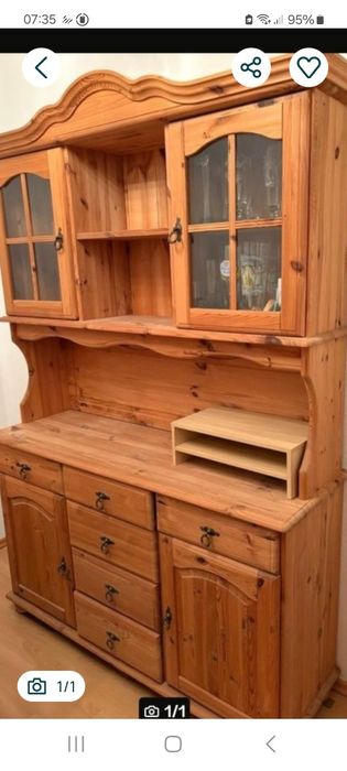 Kredens Sosnowy Drewniany