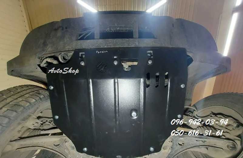 Металевий захист двигуна і КПП  Jeep Patriot/Compass/Cherokee/Reneg