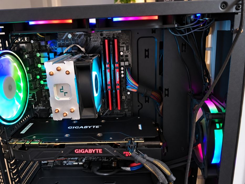 Ігровий ПК GTX 1070 8GB / i5-9400F / 32GB RAM / SSD + HDD 2TB RGB