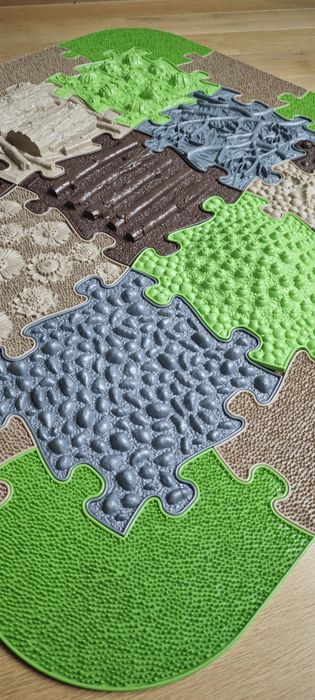 Duża mata sensoryczna Muffik - Las + Prezent