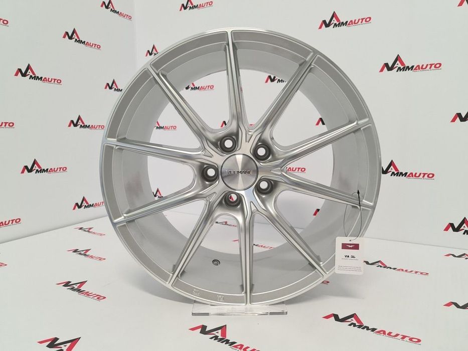 Jantes Veemann V-FS48 Machined Silver 18 (AUDI, VW, Mercedes)