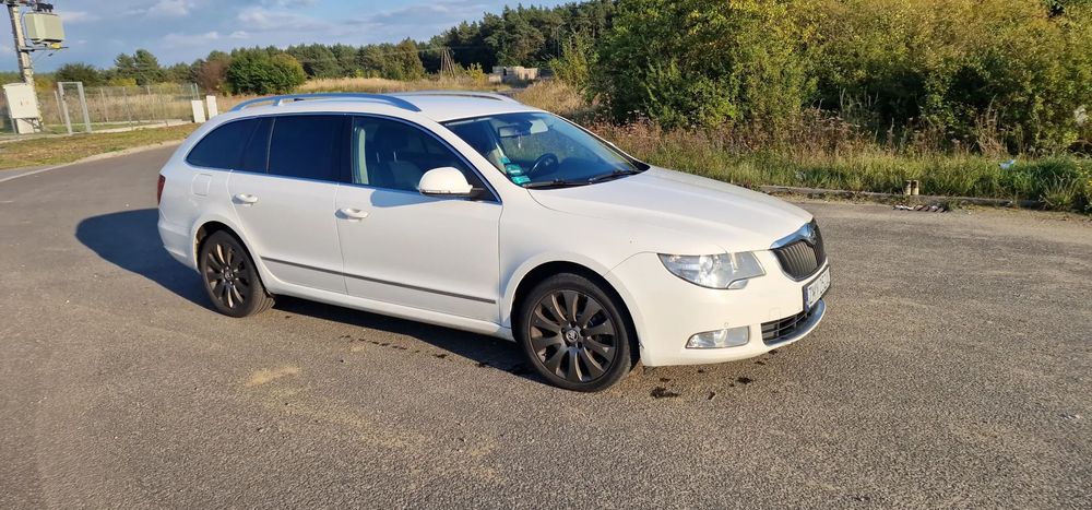 Skoda Superb Skoda Superb II 3.6 VR6 DSG 4x4 Elegance – serwis, prywatnie