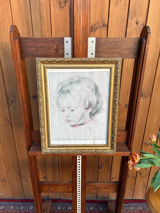 Obraz, portret małej dziewczynki, dziecko #9106 Stylowy Węgrów