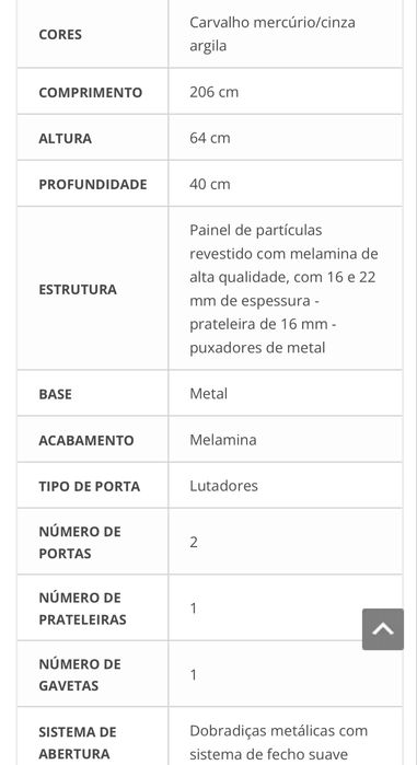 Movel de TV vomo novo