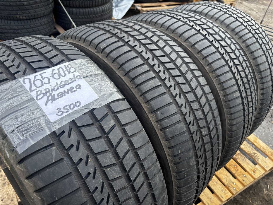 265-60-R18 BRIDGESTONE ALENZA = 4 штуки летней резины GERMANY 2023