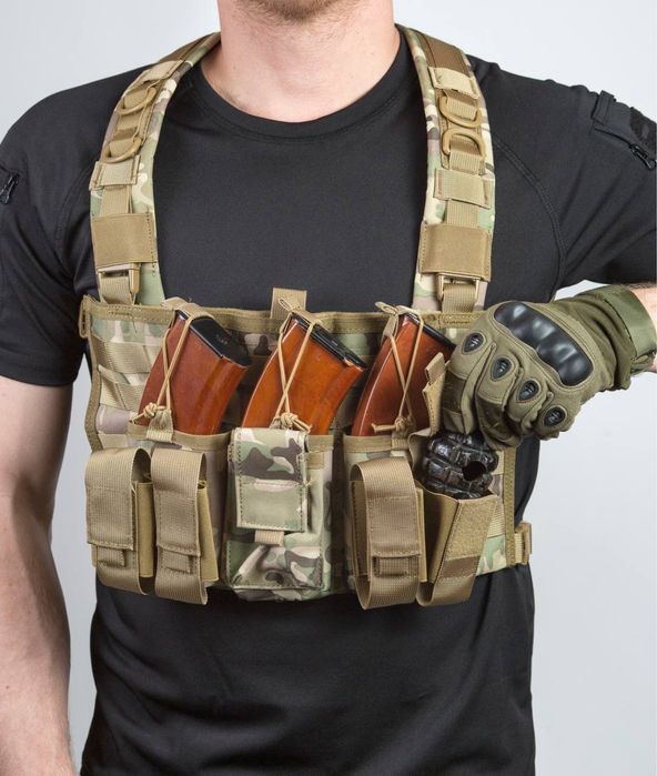 ‼️Розпродаж‼️ тактичний нагрудник Chest rig Ліфчик