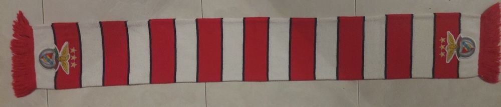 Cachecol do Benfica as riscas