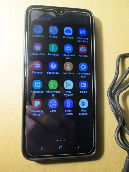 Смартфон Samsung Galaxy M20 4/64GB, дві SIM-картки, не новий, робочий