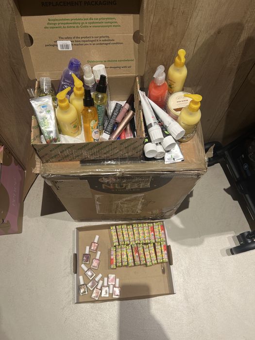 Kosmetyki zestaw do uzytku domowego