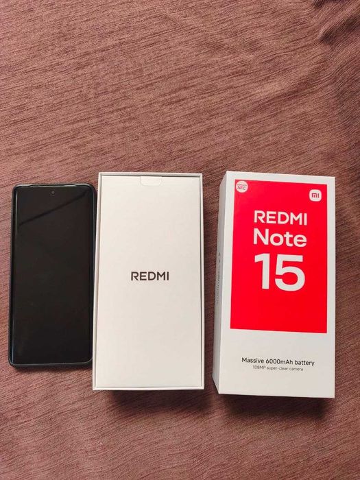 Xiaomi Redmi Note 15 8/256GB Black