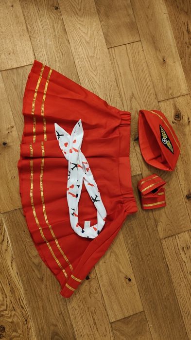 Strój dla pary karnawałowe Maverick top gun stewardessa