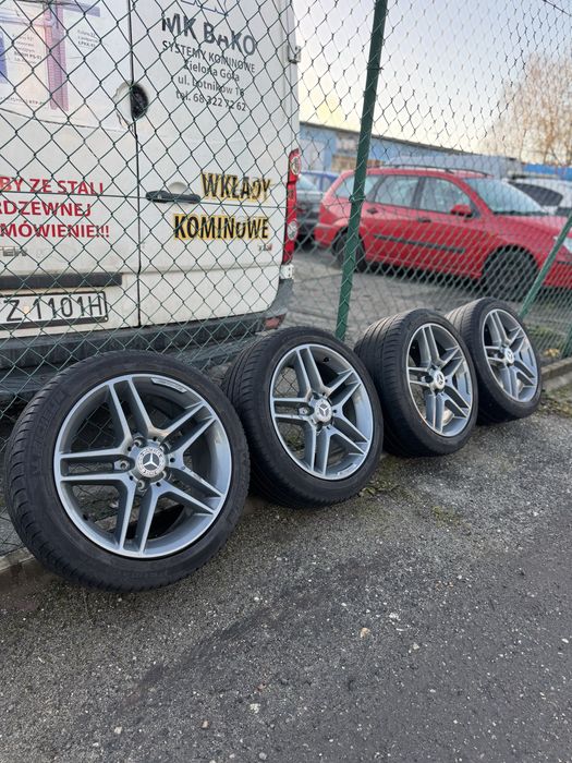 Koła AMG 225/45R17 7.5j et47/8.5j et58 66.6 Mercedes w204 CLA A