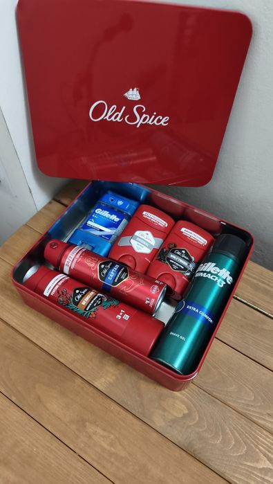 Zestaw prezentowy OldSpice Gillette Skrzyneczka