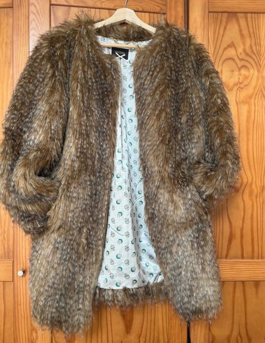 Casaco de pelo sintético