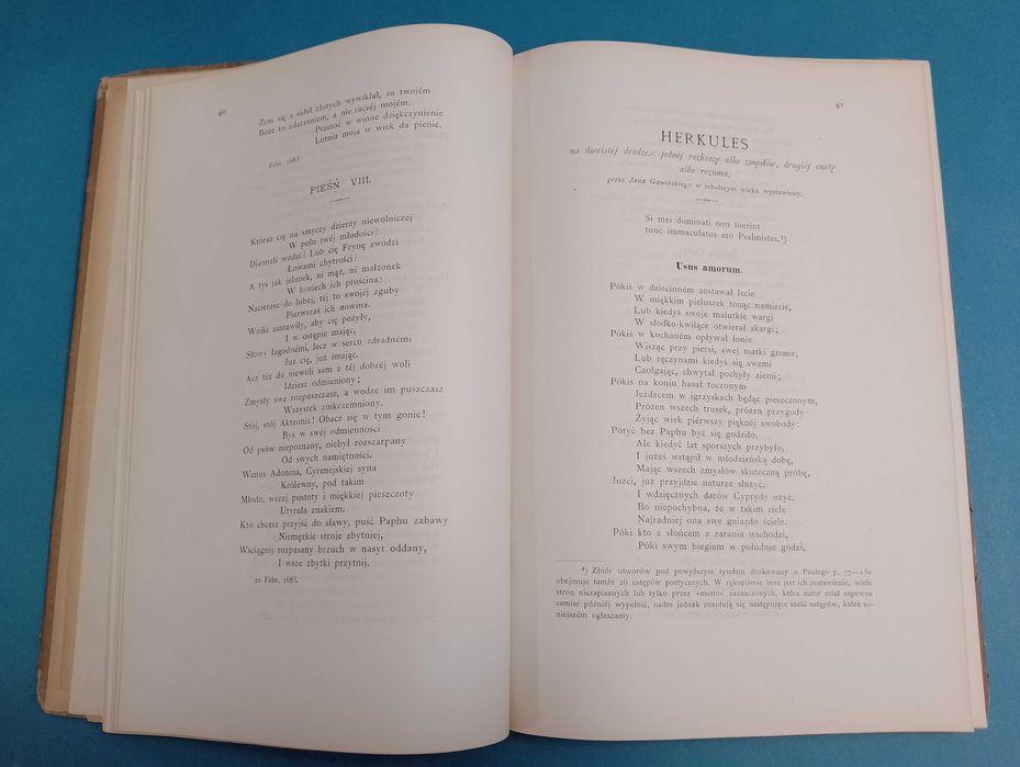 GAWIŃSKI Jan z Wielomowic - Pisma pozostałe, Kraków 1879