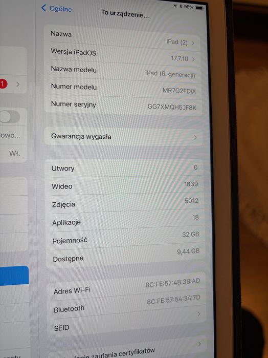 Apple iPad 6generacji