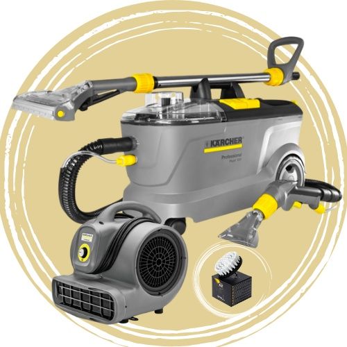 Karcher puzzi 10/1 Wynajem odkurzacz piorący, Dmuchawa, Wypożyczalnia