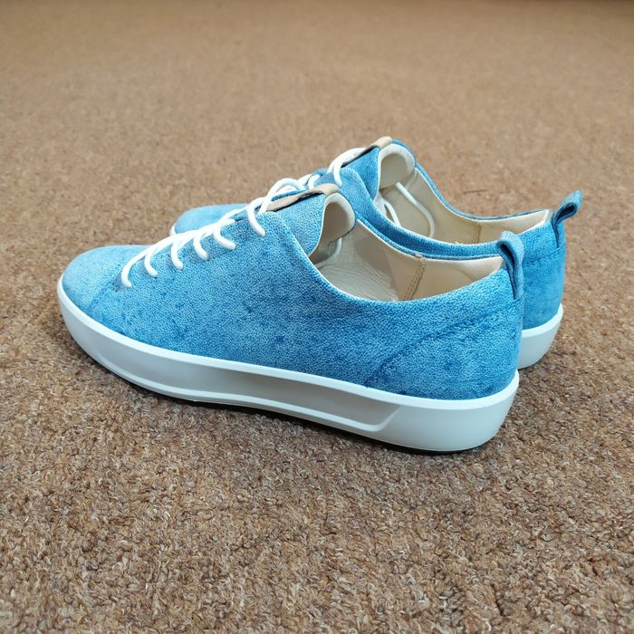 37,38,39,41. Кеды кожаные летние Ecco Soft 8  440503/01321