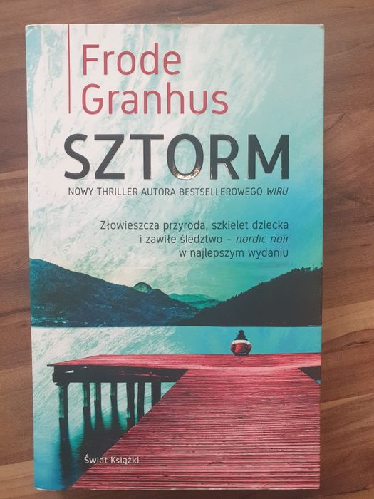 Sztorm - Frode Granhus thriller książka  . wyd. ŚWIAT KSIĄŻKI