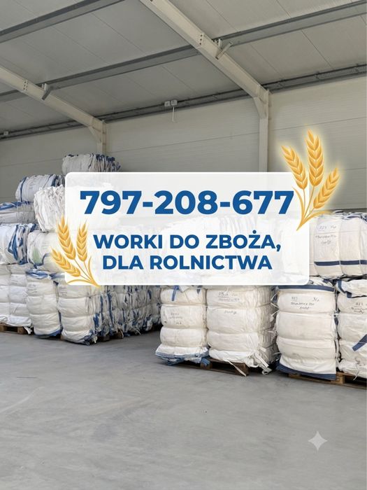 Worki typu BIG-BAG mocne ! Nowe i uzywane ! Hurtownia !