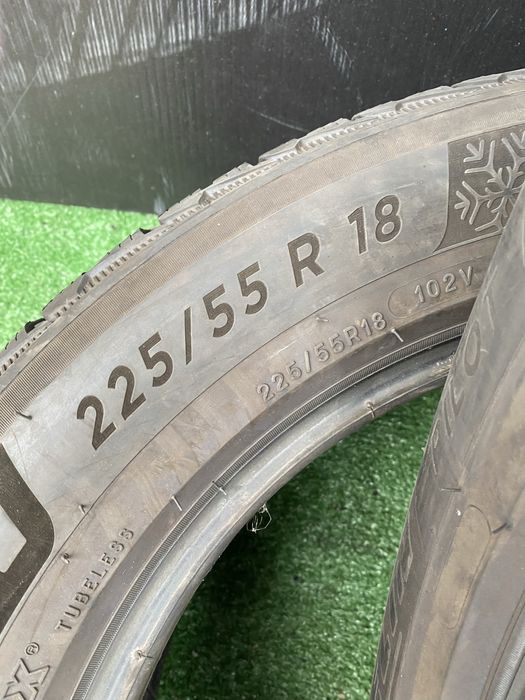 225/55 R18 Michelin Pilot Alpin 5, 19г пара шин зимних.