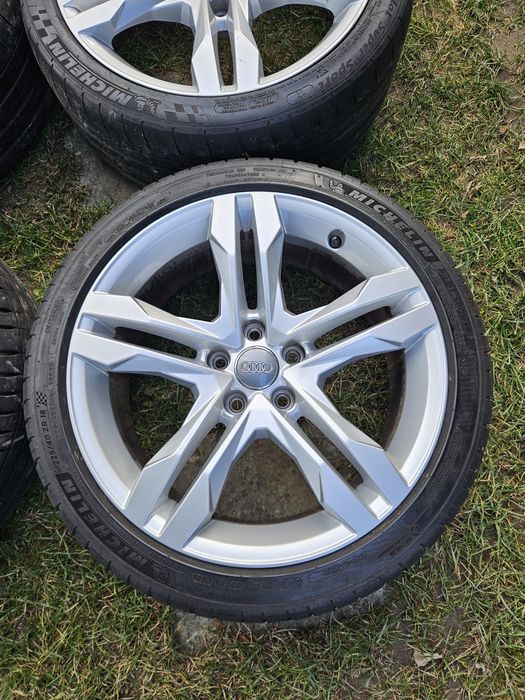 Koła Audi 18” 5x112 7.5J ET29 z oponami Michelin  225/40 R18