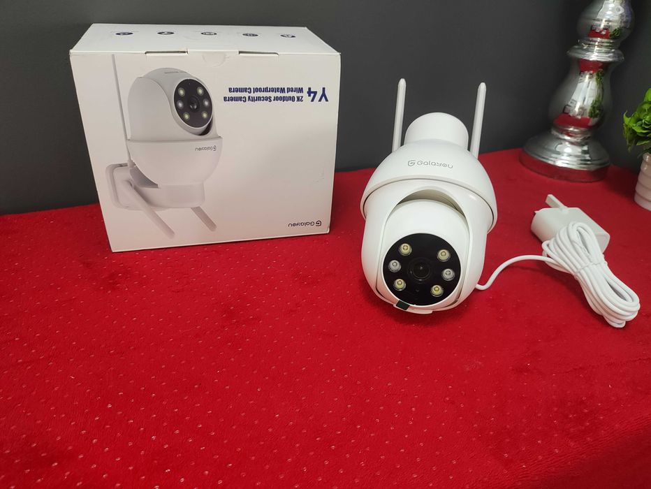 Zewnętrzna Kamera Monitorująca WiFi IP Monitoring Monitor obrotowa