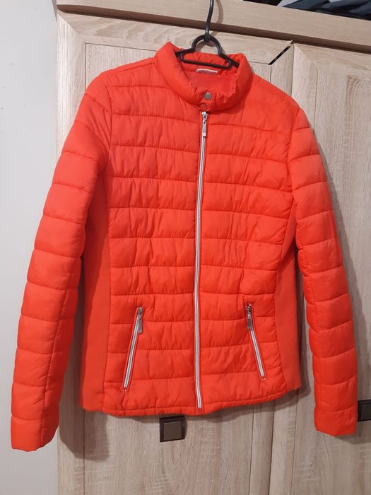 Kurtka wiosenna damska koralowa S