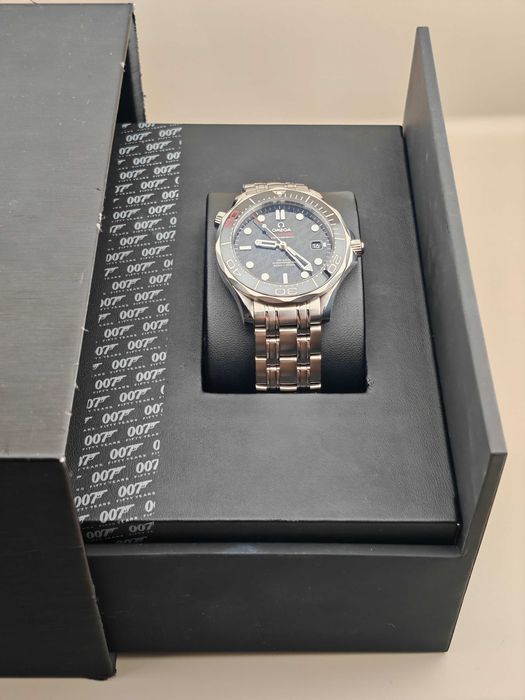 Omega Seamaster James Bond 007 50th Anniversary Limitowany - komplet BDB