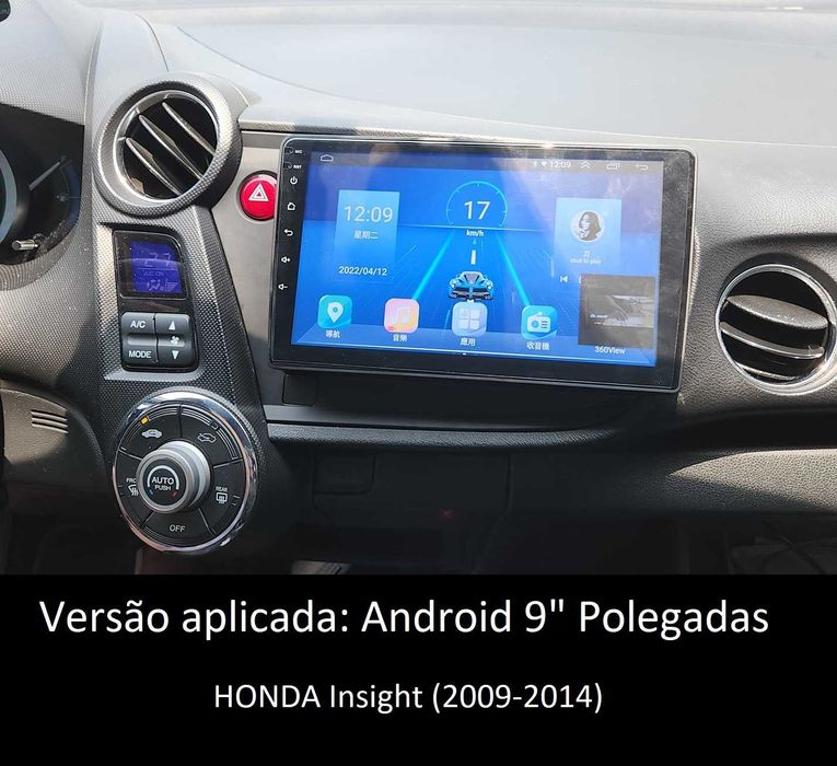 (NOVO) Rádio 2DIN • Honda • INSIGHT • CR-Z • Android CRZ [4+64GB]