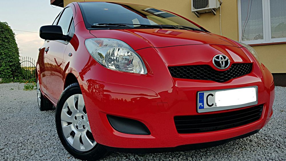 *SALON POLSKA* Od Pierwszego Właściciela TOYOTA Yaris 1.3 NISKI Przebieg Serwis w ASO  Stan FABRYCZNY Polecam
