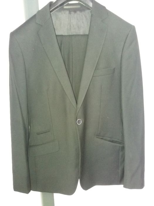 Garnitur męski ślubny rozmiar 50 z koszulą ślubną