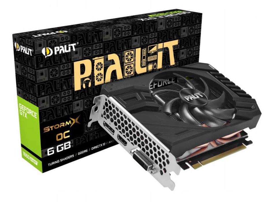 Karta graficzna Palit GeForce GTX 1660 SUPER StormX OC 6GB GDDR6