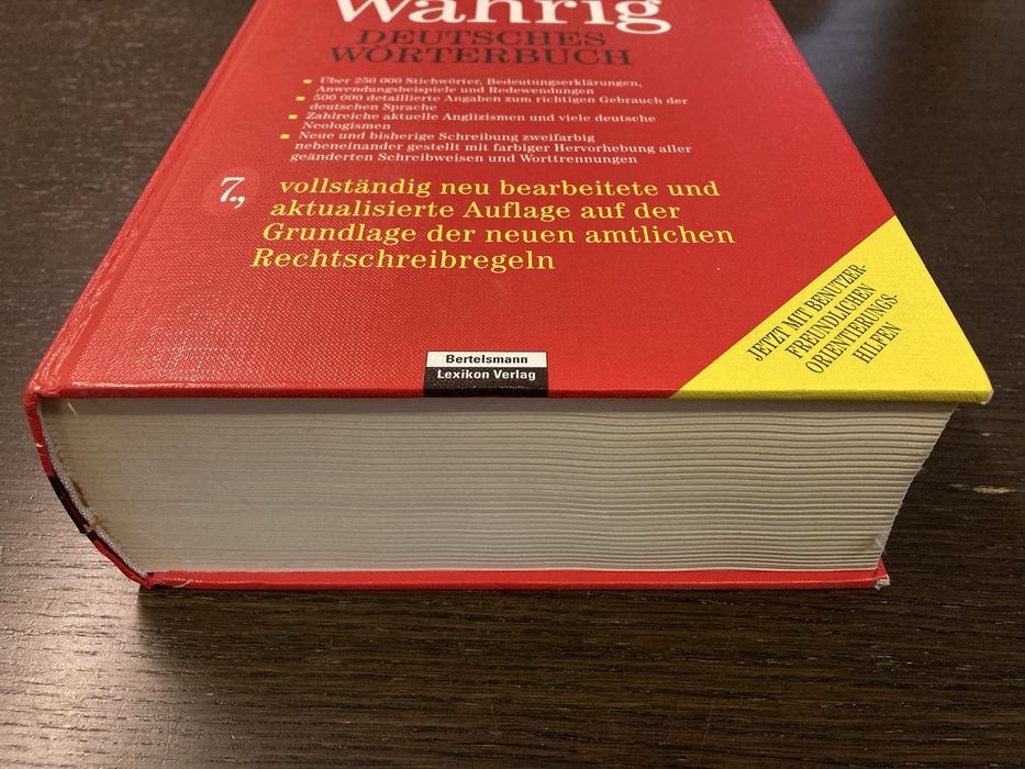 Deutsches Wörterbuch - Gerhard Wahrig