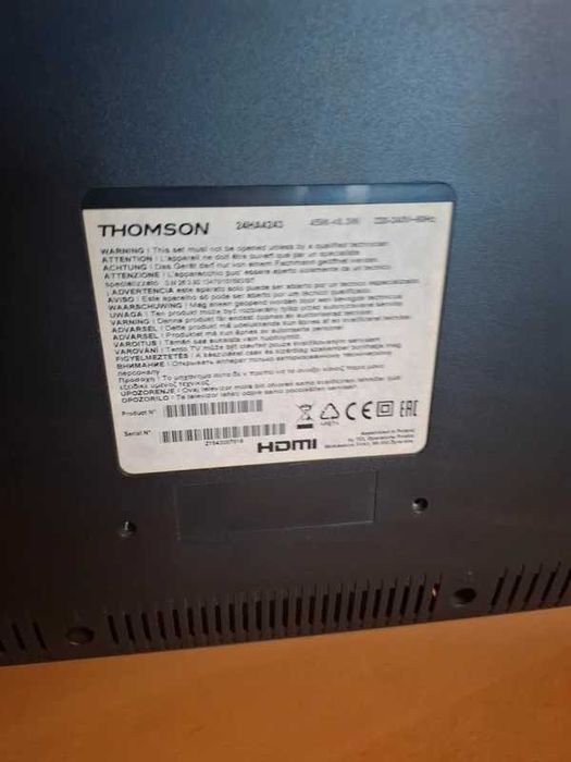 Telewizor Thomson 24” LED – hdmi usb stan bardzo dobry