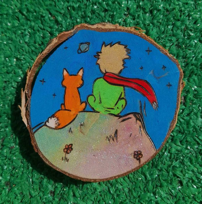 Ímanes Pirografados e Pintados à Mão!