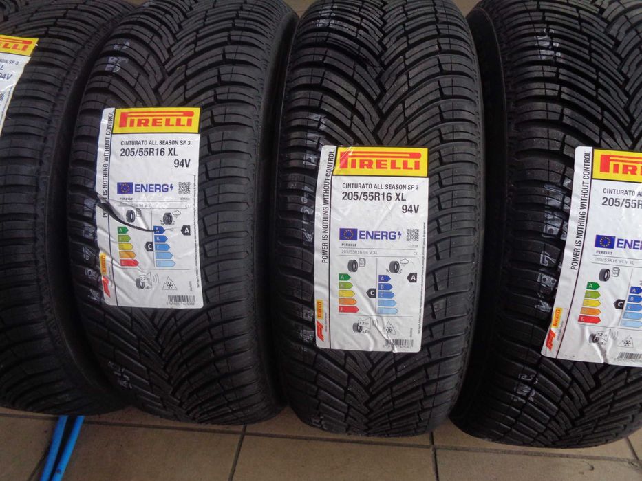 Nowe 205/55R16 PIRELLI Cinturato All Season SF3 ,Całoroczne kl.PREMIUM