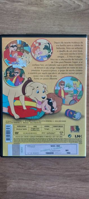 Vendo DVD do filme  Nico - Nicholas, the movi