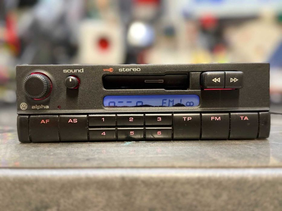 Fabryczne Radio Alpha CC VW Volkswagen Golf transporter T4 Passat Polo