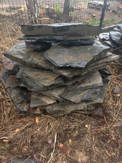 Kamień elewacyjny łupek szarogłazowy duży